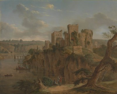 Castelo de Chepstow de Hendrik Frans de Cort
