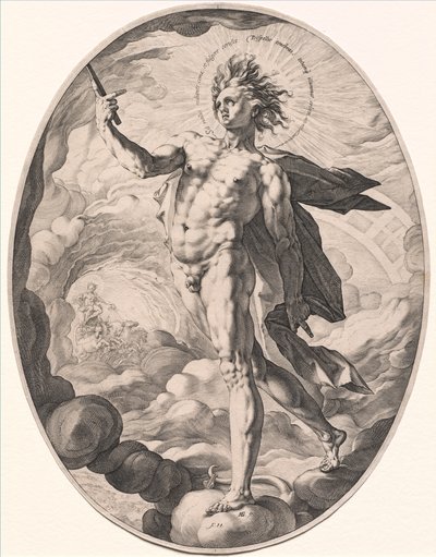 Apolo, 1588. de Hendrik Goltzius