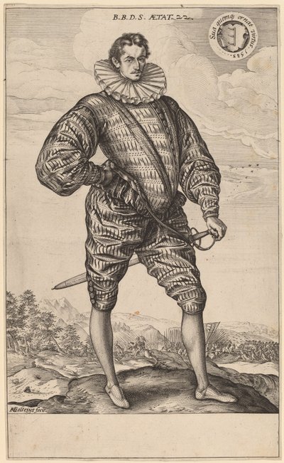 Balthasar Bathory de Somloy de Hendrik Goltzius