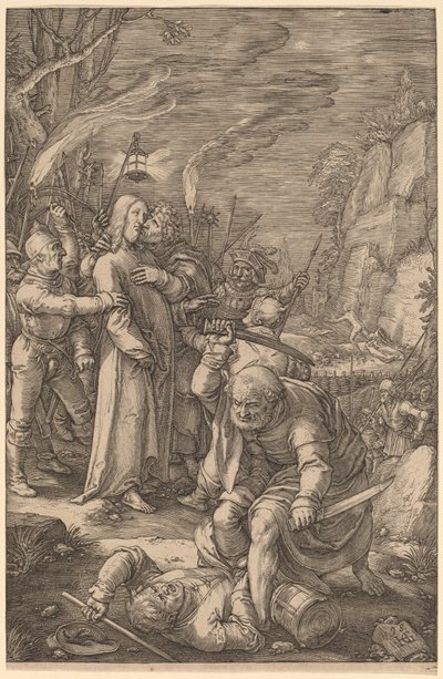 Christ Taken Captive de Hendrik Goltzius