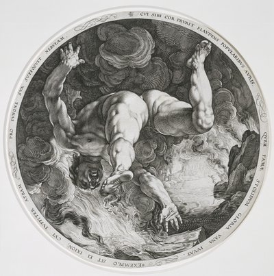 Ixion, 1588 de Hendrik Goltzius