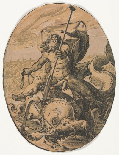 Netuno. de Hendrik Goltzius