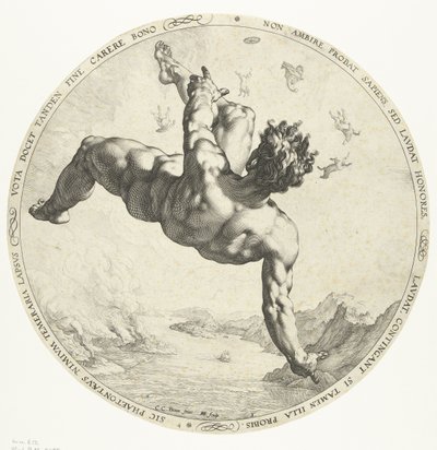 Phaethon, 1588 de Hendrik Goltzius