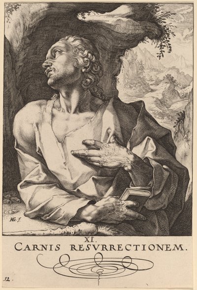 São Judas Tadeu de Hendrik Goltzius
