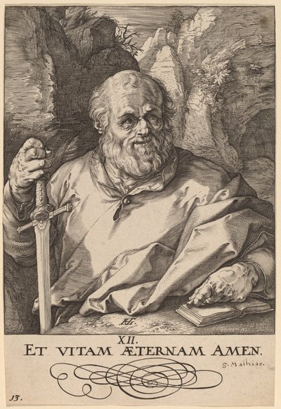 São Matias de Hendrik Goltzius