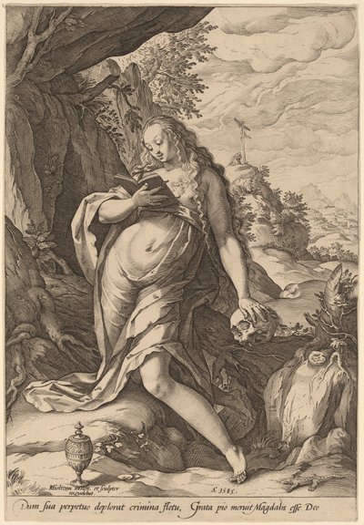 Penitente de Santa Maria Madalena de Hendrik Goltzius