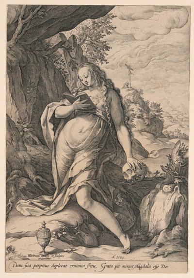Penitente de Santa Maria Madalena de Hendrik Goltzius