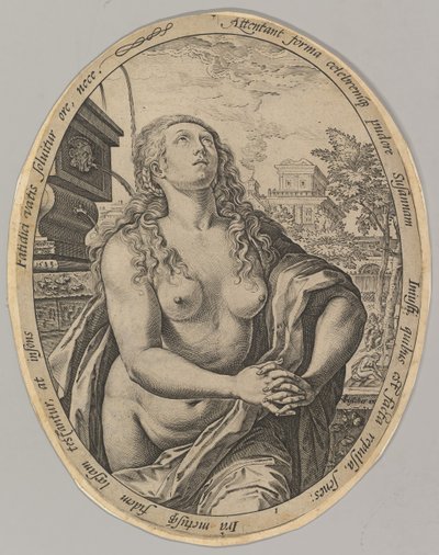 Susanna, 1583. de Hendrik Goltzius