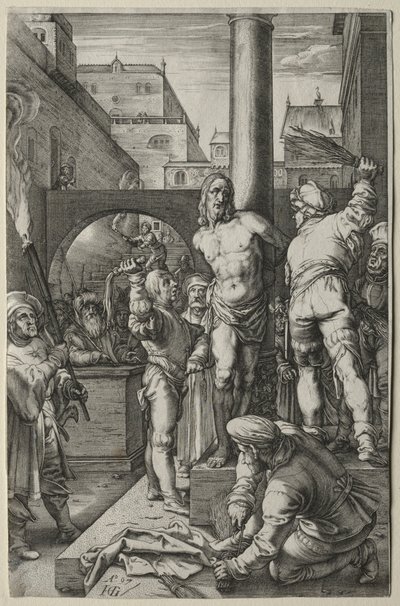 A paixão. de Hendrik Goltzius