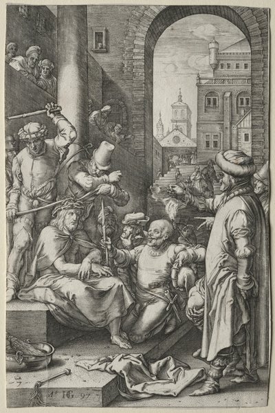 A paixão. de Hendrik Goltzius