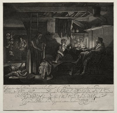 Júpiter e Mercúrio na Casa de Filemon e Baucis de Hendrik Goudt