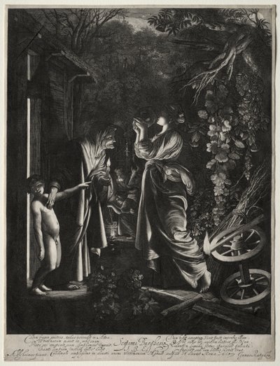 A zombaria de Ceres de Hendrik Goudt