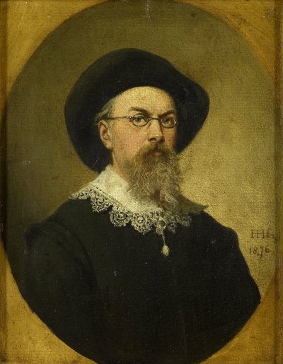 Auto-retrato de Hendrik Hollander Cz.