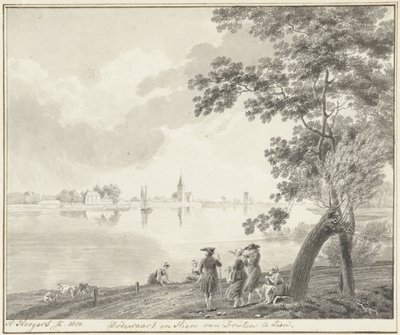 Vista de Dodewaard e Hien de Hendrik Hoogers