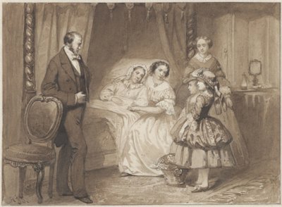 Aniversário da avó doente de Hendrik Jacobus Scholten