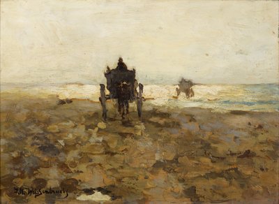 Clammers Horse Drive, c. 1890 de Hendrik Johannes Weissenbruch