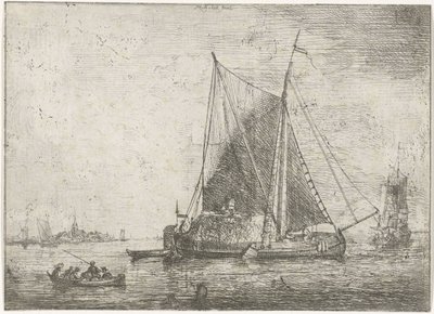 barcaça de feno de Hendrik Kobell