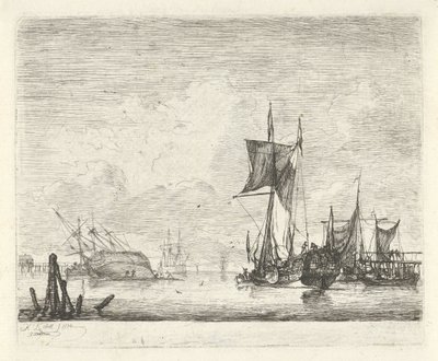 vista do rio de Hendrik Kobell