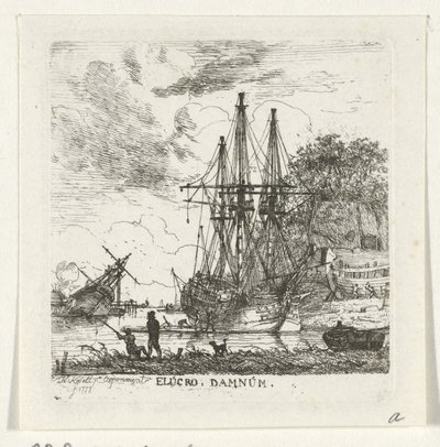 Scheepswerf
Elúcro Damnúm (título sobre o objecto) de Hendrik Kobell