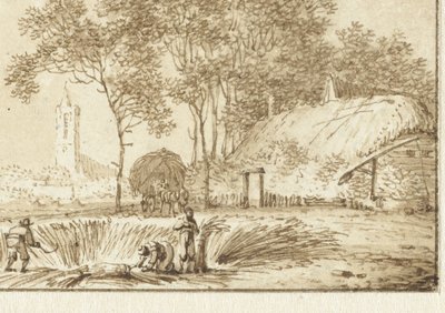 Segadeiras em uma fazenda de Hendrik Meijer