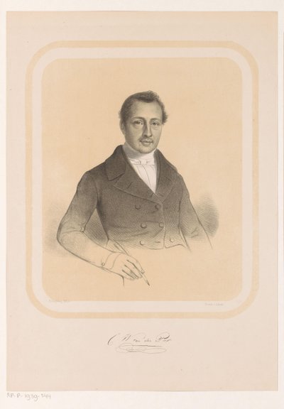 Retrato de Combertus Willem van der Pot
C.W. van der Pot (título sobre o objecto) de Hendrik Ringeling
