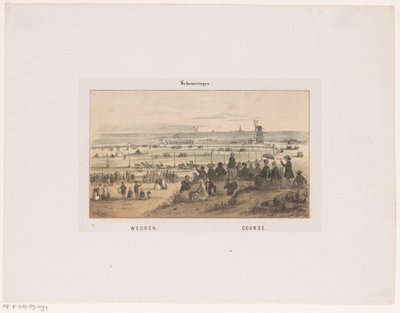Wedren em Scheveningen a 3 de Agosto de 1846.
Wedren, Curso (título sobre o objecto)
Recordação de Scheveningen (título da série) de Hendrik Wilhelmus Last