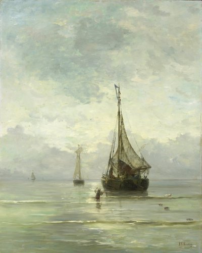 Mar calmo de Hendrik Willem Mesdag
