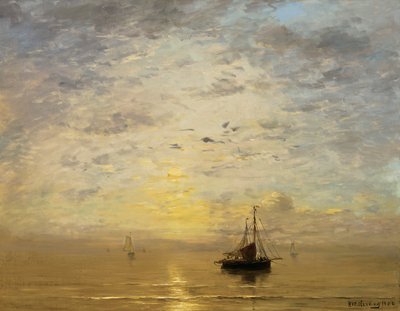 Marinha de Hendrik Willem Mesdag