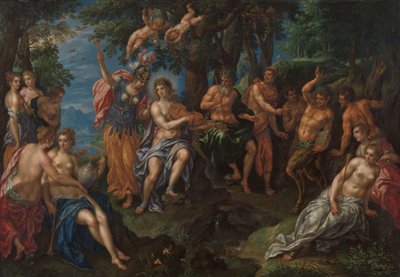A competição entre Apollo e Pan de Hendrik de Clerck