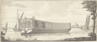 A nave voadora Volgh My de Hendrik de Leth