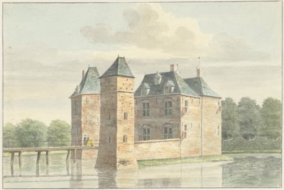 Castelo de Moersbergen perto de Doorn de Hendrik de Winter