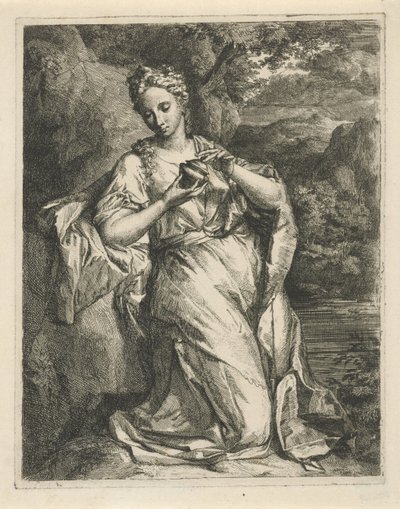 Mulher com vaso de perfume de Hendrik van Limborch