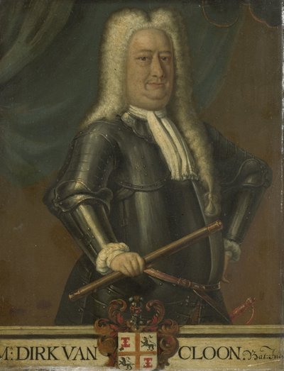 Retrato de Dirk van Cloon, Governador-Geral das Índias Orientais Holandesas de Hendrik van den Bosch (free after)
