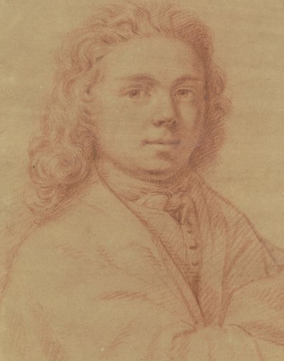 Auto-retrato do desenhador Hendrik van der Vugt de Hendrik van der Vugt