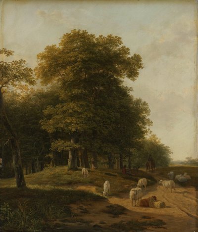 Paisagem de Gelder de Hendrikus van de Sande Bakhuyzen