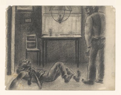 cena interior de Henk Henriët (signed by artist)