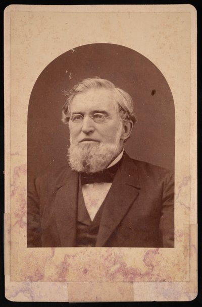 Retrato de Joseph Cummings 1817-1890, antes de 1890. de Hennigar and Gittings