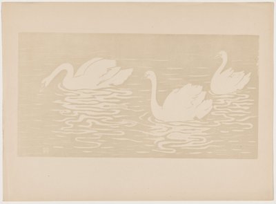 Os cisnes de Henri-Charles Guérard
