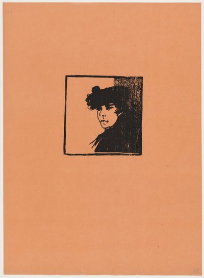Cabeça de mulher de Henri-Charles Guérard