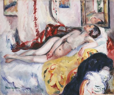 Dormir nu; Nu Dormant de Henri Charles Manguin