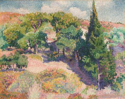 Cipreste de Henri-Edmond Cross