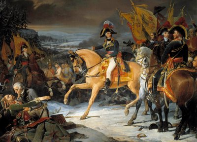 A Batalha de Hohenlinden em 3 de dezembro de Henri-Frederic Schopin