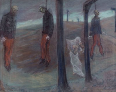 O caso Dreyfus, A última dama velada, Para a quadrilha de Henri-Gabriel Ibels