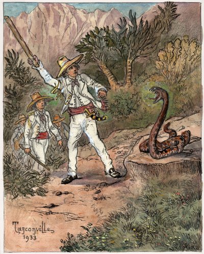 Ataque de cobra de Henri-Garnier Tanconville