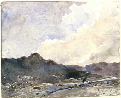 A torrente de Henri-Joseph Harpignies