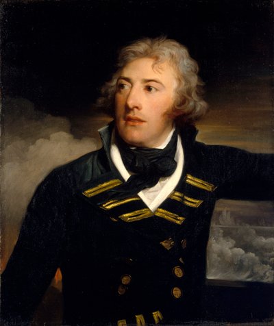 Capitão Joseph Sydney Yorke (1768-1831), c.1787-95 (óleo sobre tela) de Henri Pierre Danloux