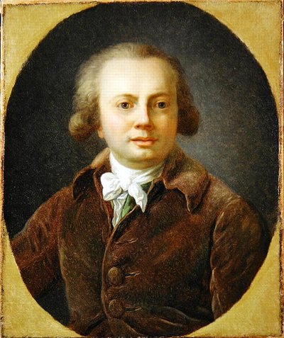Retrato de um Jovem (óleo sobre tela) de Henri Pierre Danloux