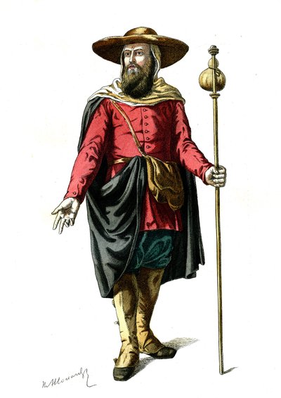 O peregrino que passa de Henri Allouard