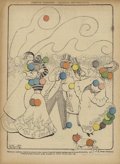 Ilustração para o riso de Henri Avelot