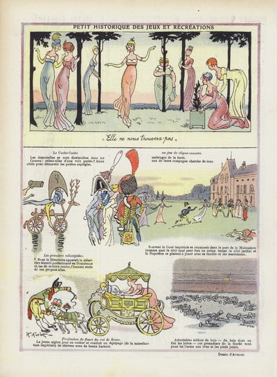 Ilustração para o riso de Henri Avelot